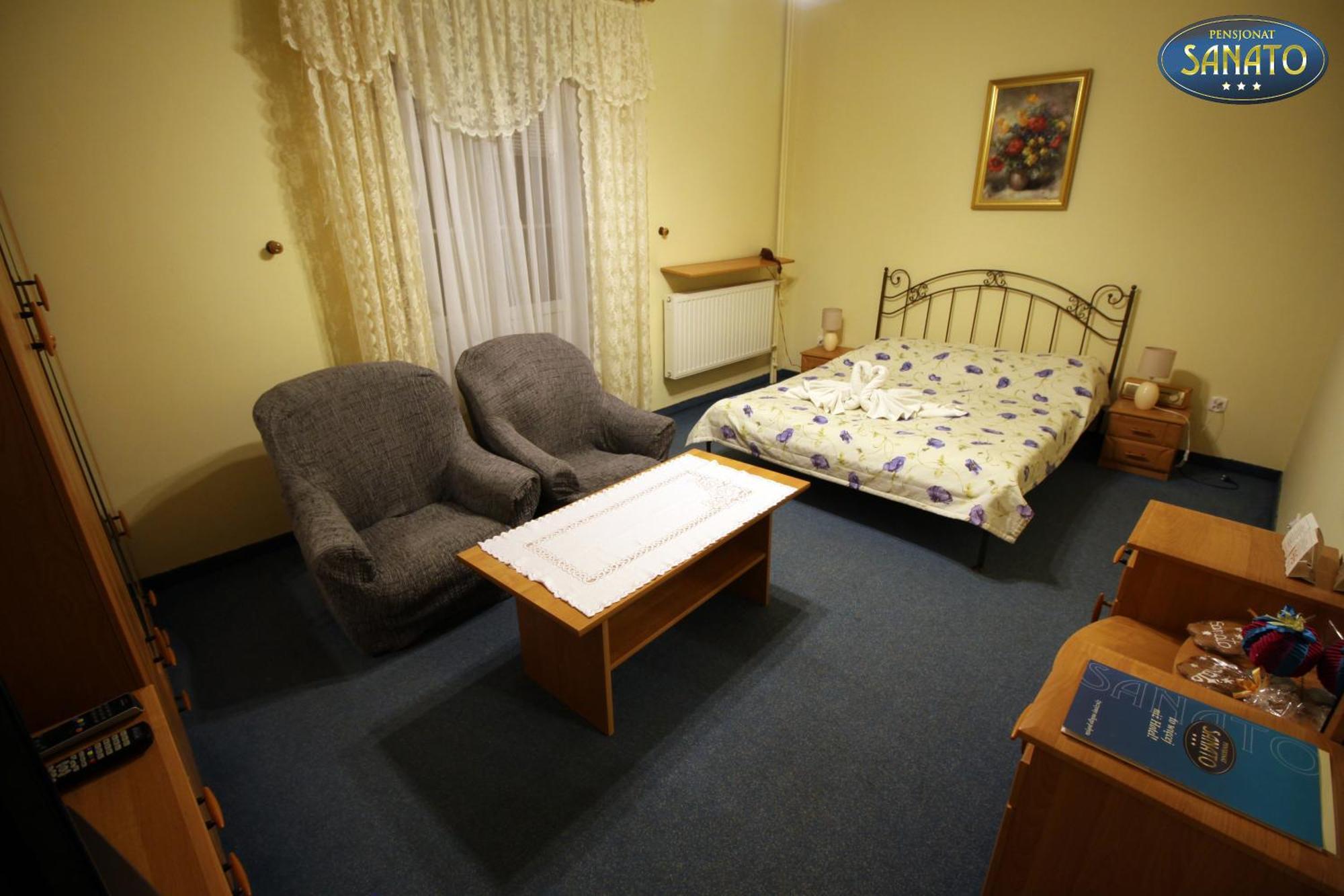 Pensjonat Sanato Hotell Busko-Zdrój Rum bild